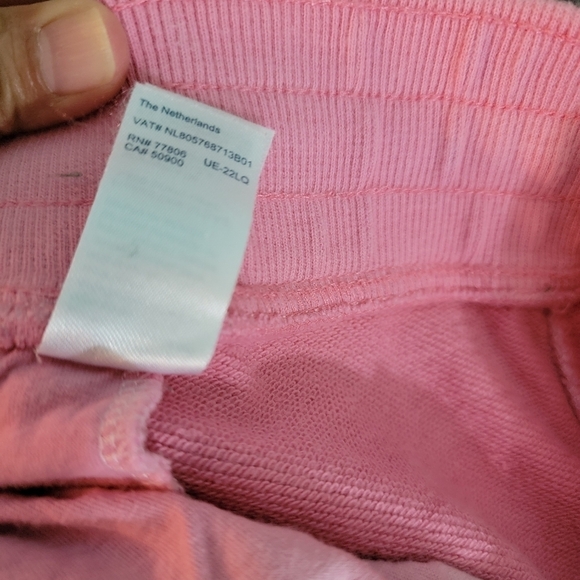 TOMMY JEANS Unisex Pink Tye Die 100% Cotton Short Size XXL Elastic Waist Pockets - Picture 11 of 12